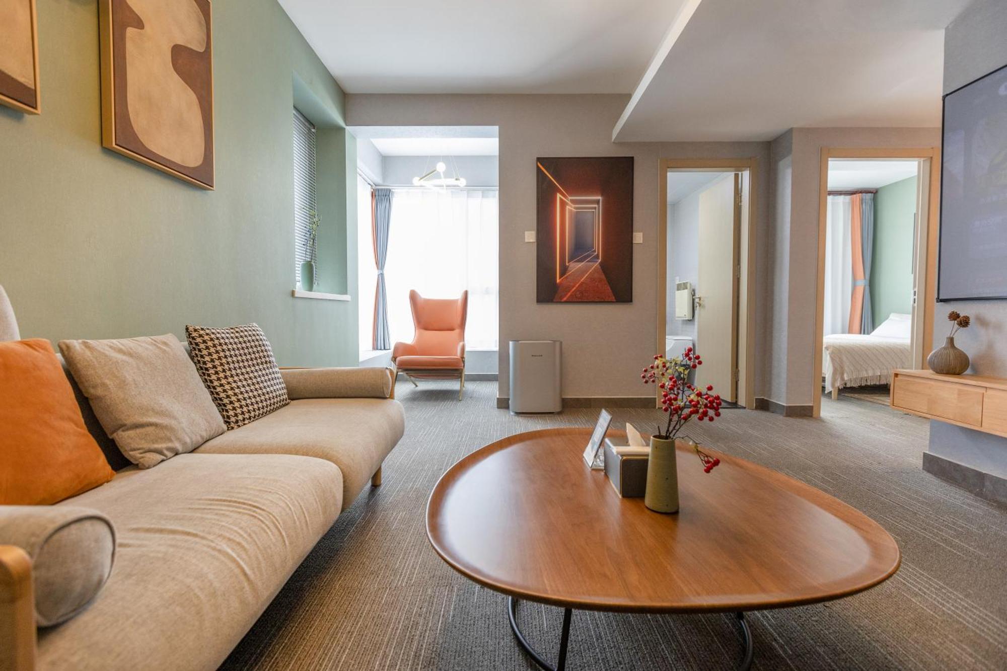 Yise Serviced Apartment -Beijing Cctv Shop Extérieur photo